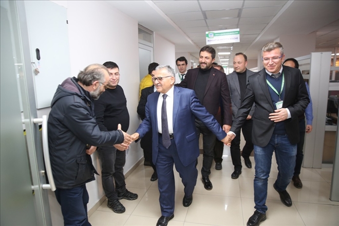 Melikgazi İmar Müdürlüğünde hafta sonu ve gece mesaisi 
