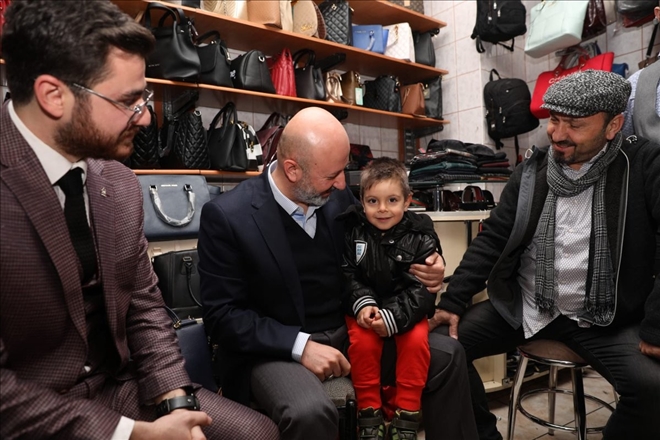 Başkan Çolakbayrakdar´a Esnaflardan Tam Destek 