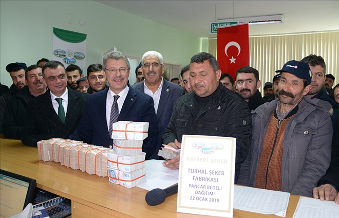 Kayseri Şeker, Turhal Şeker çiftçisinin pancar bedellerini ödedi 