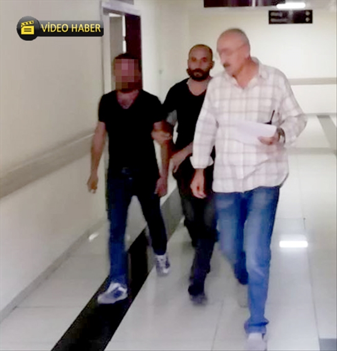 Tartıştığı eşini bıçakladı 