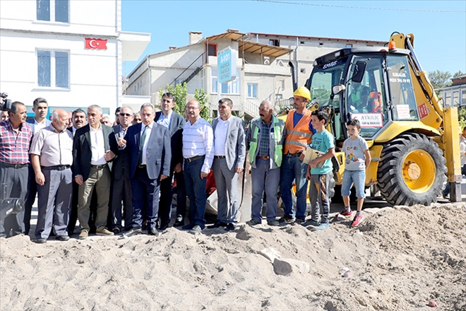 Başkan Yalçın Başakpınar´da çalışmaları inceledi 