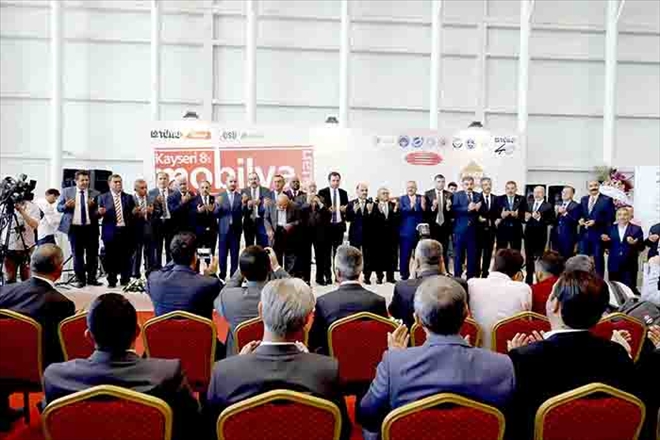 8. Kayseri Mobilya Fuarı açıldı 