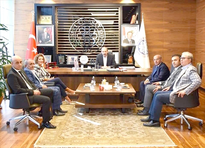 İstanbul Develi ve Yöresi Kültür ve Dayanışma Derneği´nden KTO Başkanı Gülsoy´a Ziyaret 