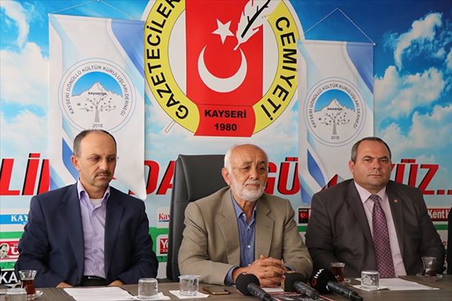 Kayseri Gönüllü Kültür Kuruluşları´ndan Barış Pınarı Harekatına destek 