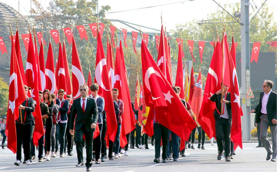 Cumhuriyet Bayramı provası yapıldı 