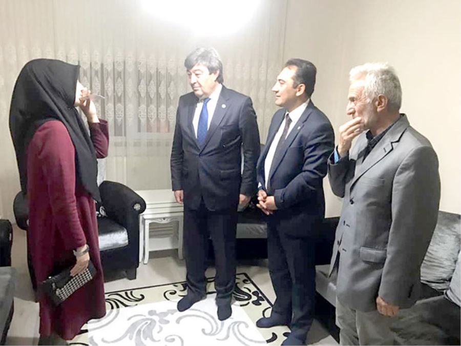 Dursun Ataş’tan şehit ailesine ziyaret