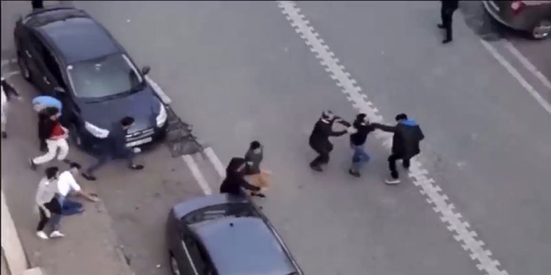 Esenyurt’ta dehşet anları cep telefonu kamerasında