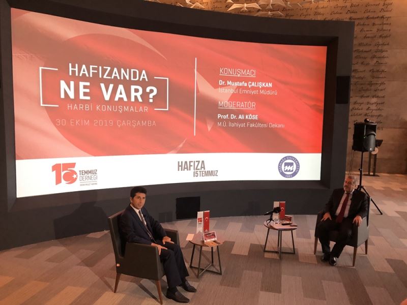 İstanbul Emniyet Müdürü Çalışkan 15 Temmuz gecesinde yaşananları anlattı