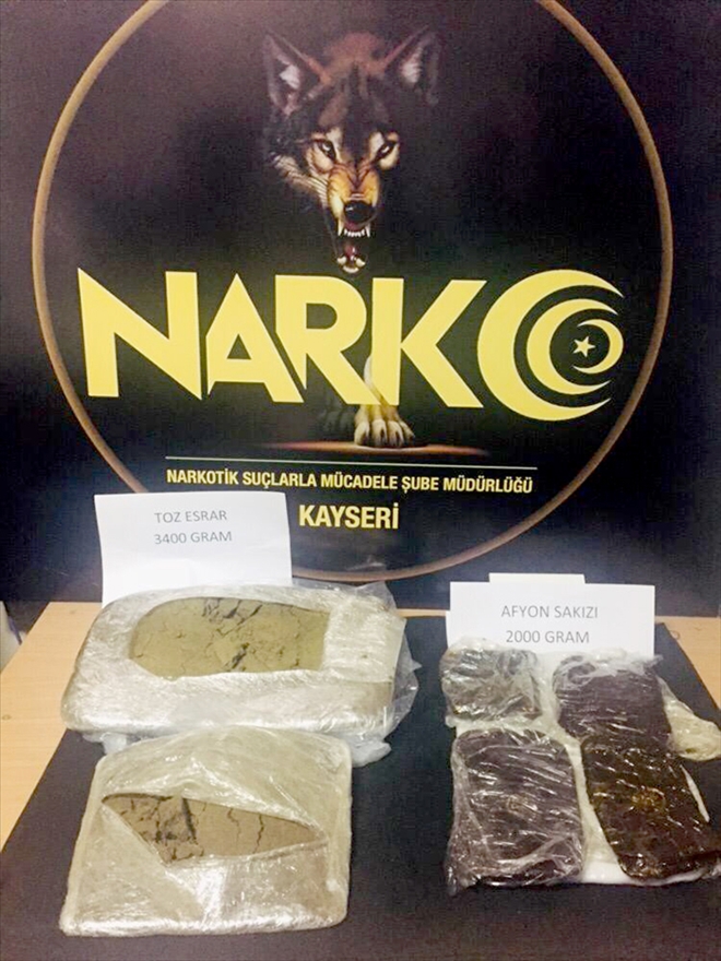 Yolcu otobüsüne uyuşturucu operasyonu 