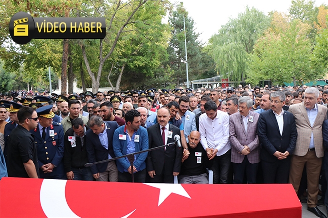 Kayseri şehidini son yolculuğuna uğurlandı 
