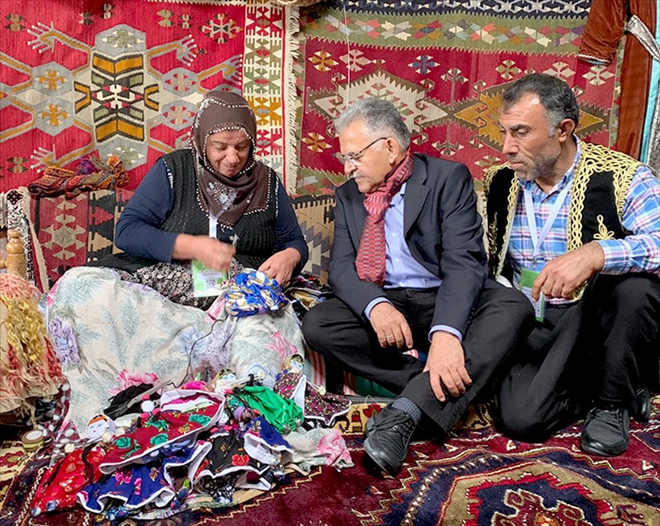 BAŞKAN BÜYÜKKILIÇ, KAYSERİ KÜLTÜRÜNÜ TANITTI