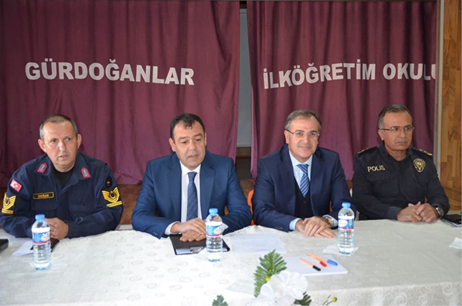 Hacılar’da Huzur Ve Güvenlik Toplantısı 