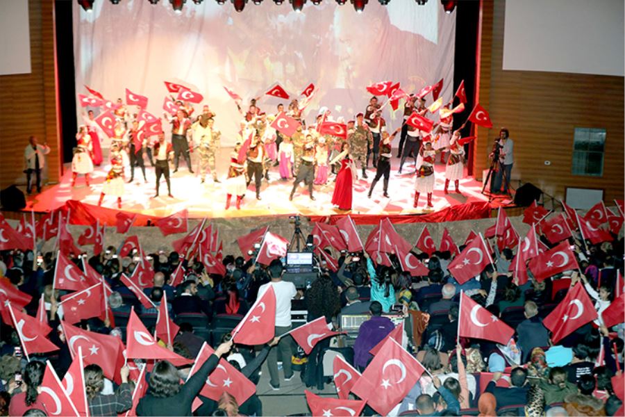 Muhteşem gösteri 
