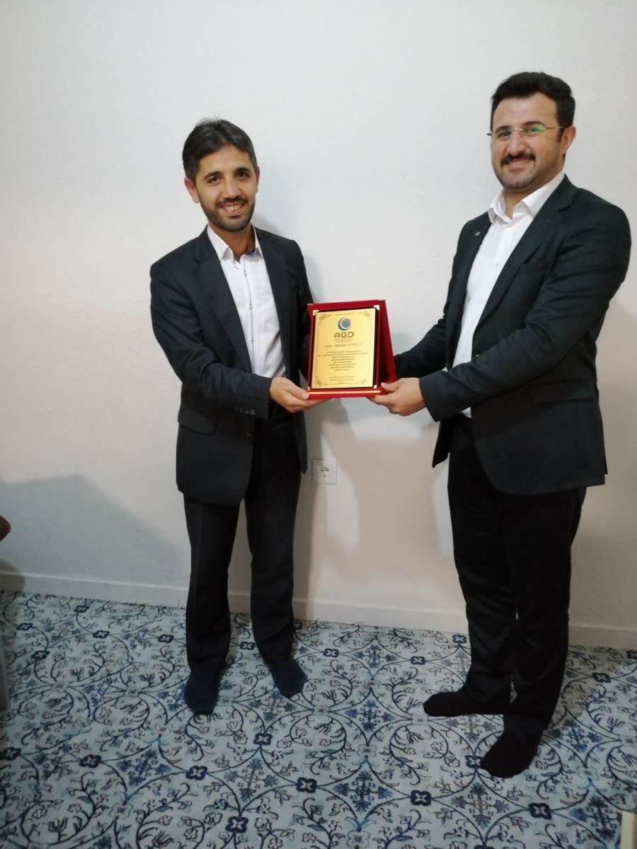 AGD Kayseri Şubesinde Bayrak Değişimi 