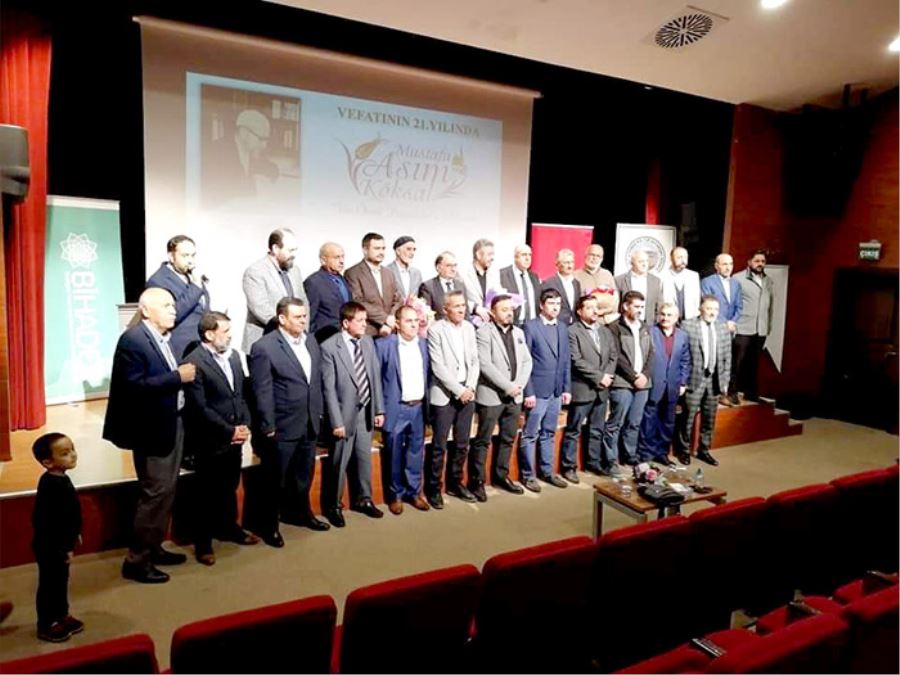Mustafa Asım Köksal, vefatının 21. yılında anıldı 