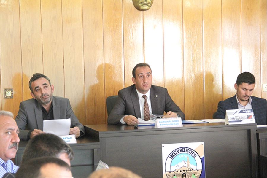 İncesu Belediyesi Meclis Toplantısı Yapıldı 