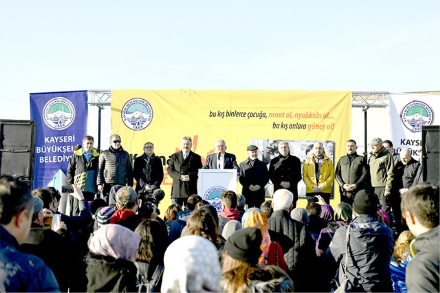 Büyükşehir, kışa güneş oldu 