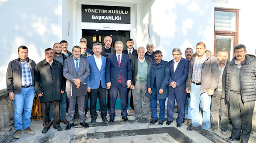 Başkan Akay’a teşekkür ziyareti