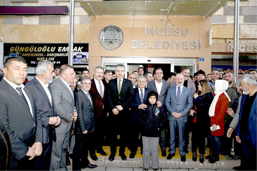 İLÇE BAŞKANLARI İNCESU’DA
