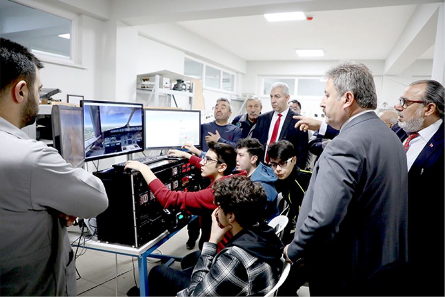 Eskişehir Havacılık Lisesi İncelendi 