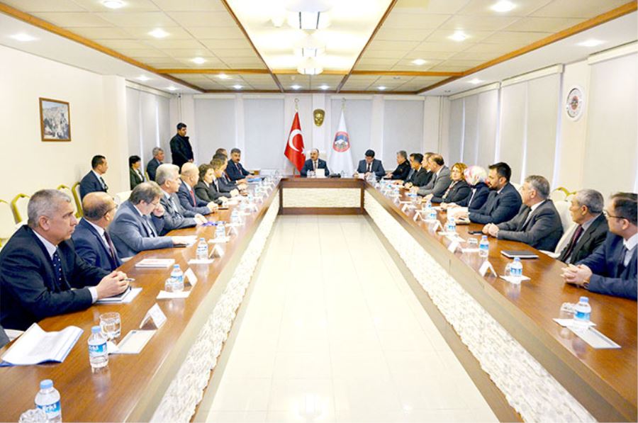 İL İDARE ŞUBE BAŞKANLARI TOPLANTISI YAPILDI
