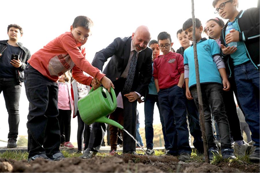 KOCASİNAN BELEDİYESİ, YEŞİL ALAN REKORUNU YENİLEDİ