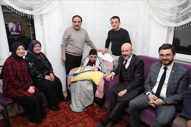 Kocasinan Belediyesi engelli vatandaşları sahipsiz bırakmıyor 