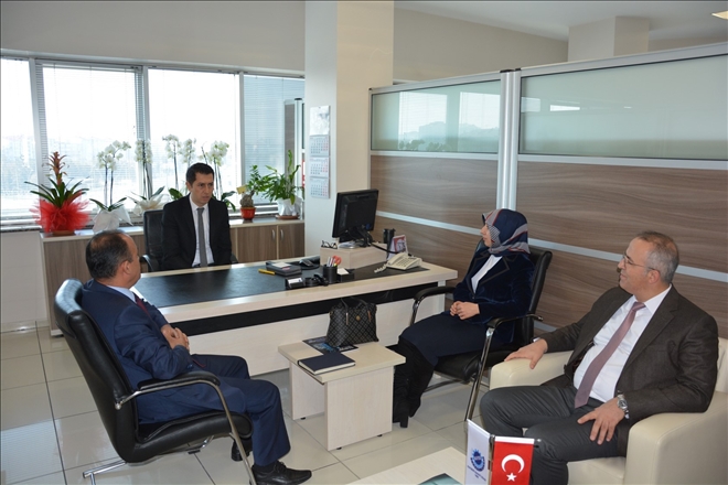 İŞKUR VE SGK´dan Sanayi Odası´na ziyaret 