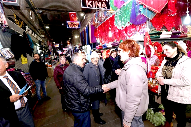 CHP´li Dr. Sema Karaoğlu, Esnafın Sorunlarını Dinledi