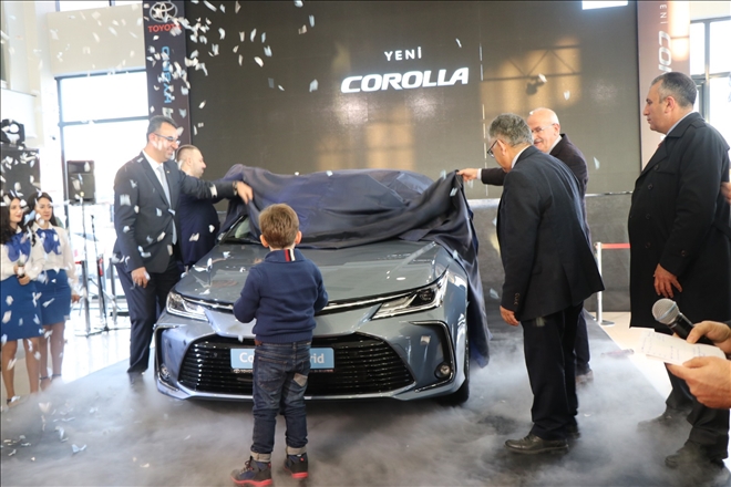 Toyota Corolla için Toyota Plaza Aksoy´da gösterişli tören 