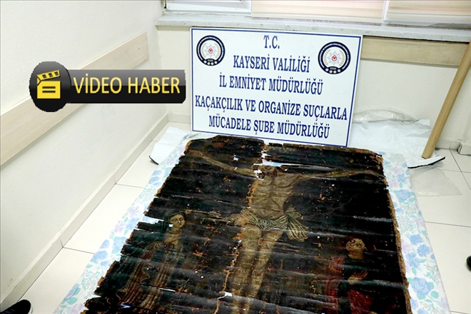 13. yüzyıldan kalma tablo ele geçirildi 