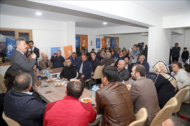 Palancıoğlu Yeniköy´de Site Toplantısında 