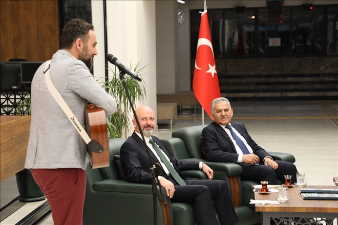 Proje tanıtımına ve birlikte yatırım programına sanat molası 