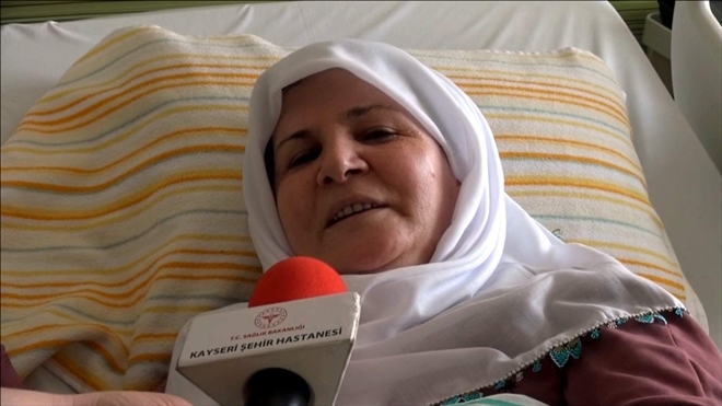Kırşehirli Şengül Ünal Dermanı Kayseri Şehir Hastanesi´nde Buldu 