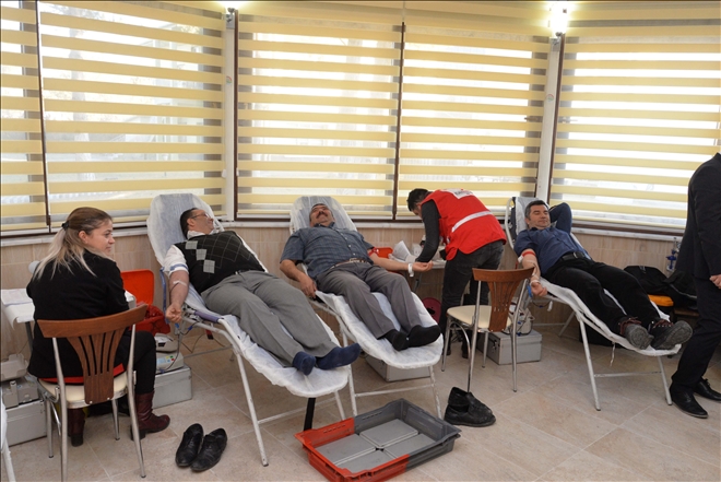 İl Tarım ve Orman Müdürlüğü kan bağışında bulundu 