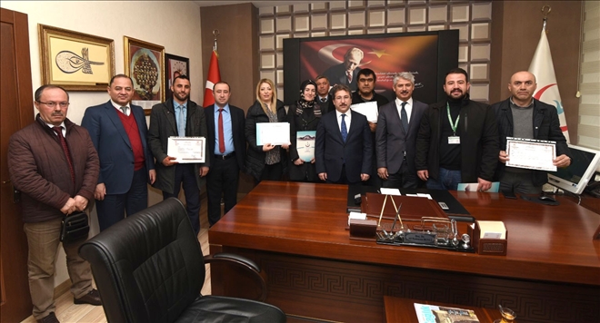 ?Temiz Havuz Suyu Sertifikası? alan işletmelere sertifikaları verildi 