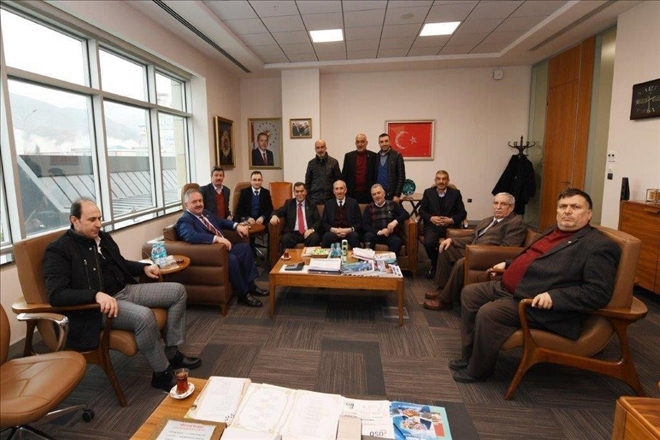 Kayseri Esnaf Oda Başkanlarından Kayseri OSB´ye Ziyaret 