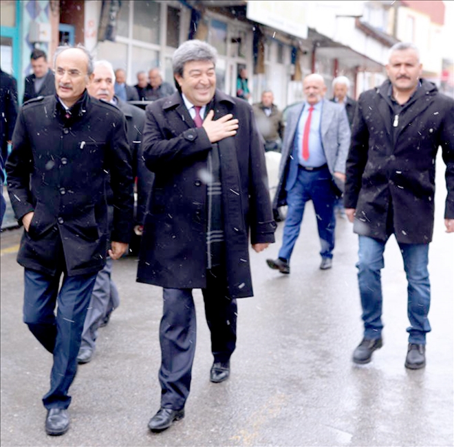 ATAŞ, FELAHİYE VE ÖZVATAN İLÇELERİNİ ZİYARET ETTİ