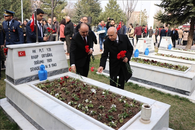 Şehitler Kayseri´de dualarla anıldı 