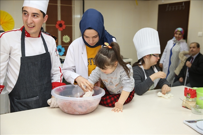 Özel çocuklara özel gün 
