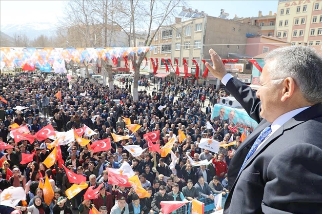 Yahyalı´da Cumhur İttifakı Coşkusu 
