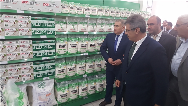 Kayseri Şeker-Panpa Tanzim Satış Mağazası açıldı 