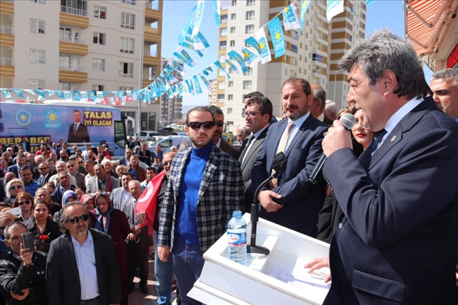 DURSUN ATAŞ´TAN MİTİNG GİBİ AÇILIŞ
