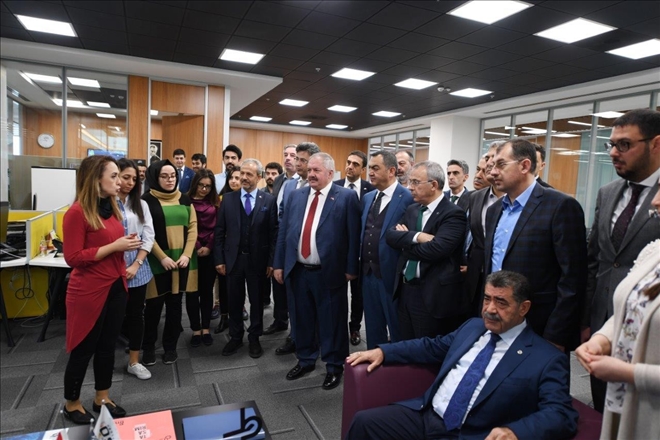 Kayseri Sanayi Odası Yönetiminden Kayseri OSB´ye Tebrik Ziyareti 