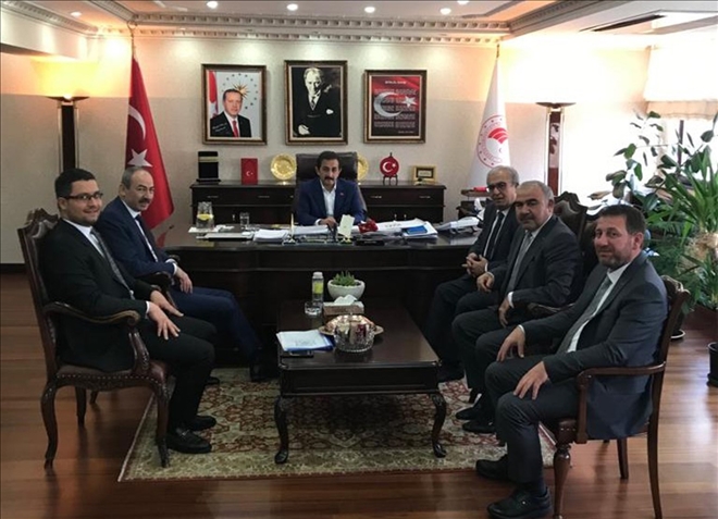 KTO´dan Tarım ve Orman Bakanlığı bakan yardımcısına ziyaret 