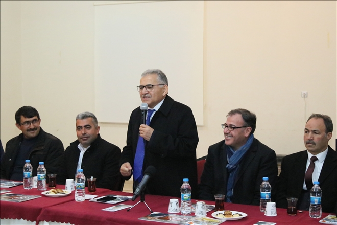 BÜYÜKŞEHİR VE HACILAR BELEDİYE BAŞKAN ADAYLARI VATANDAŞLARLA BULUŞTU.