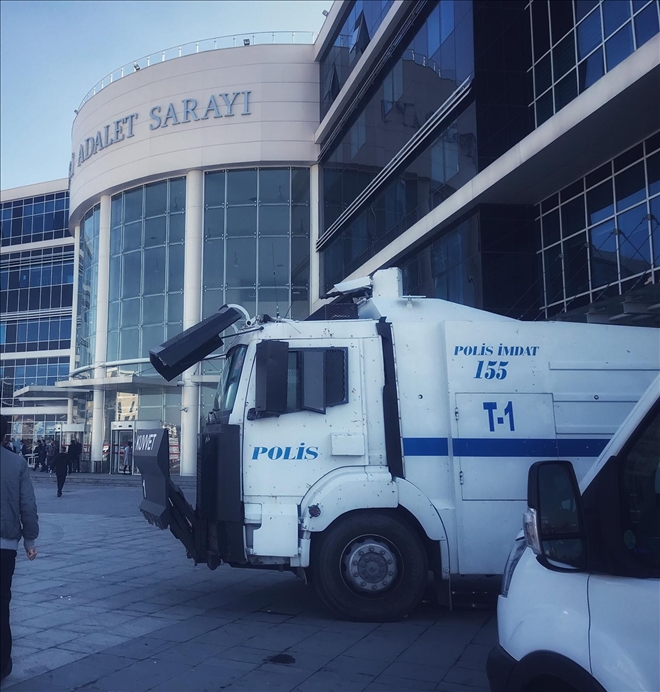 Barbaros Cinayeti Davası´nda TOMA´lı önlem 