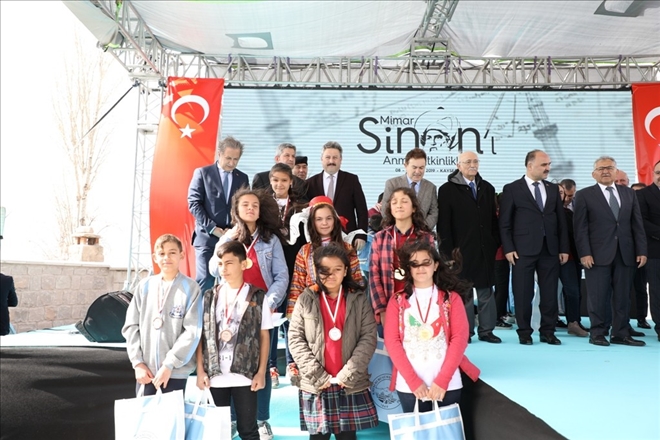 Mimar Sinan düzenlenen etkinliklerle anıldı 