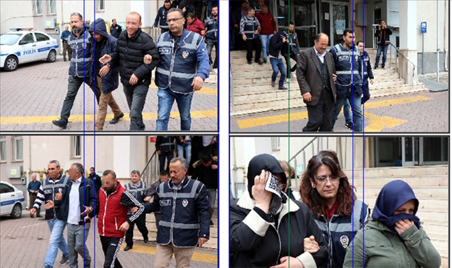 POLİSTEN KAÇAMADILAR