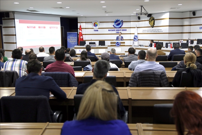 KAYSO´da Dış Ticaret Bilgilendirme Semineri Düzenlendi 